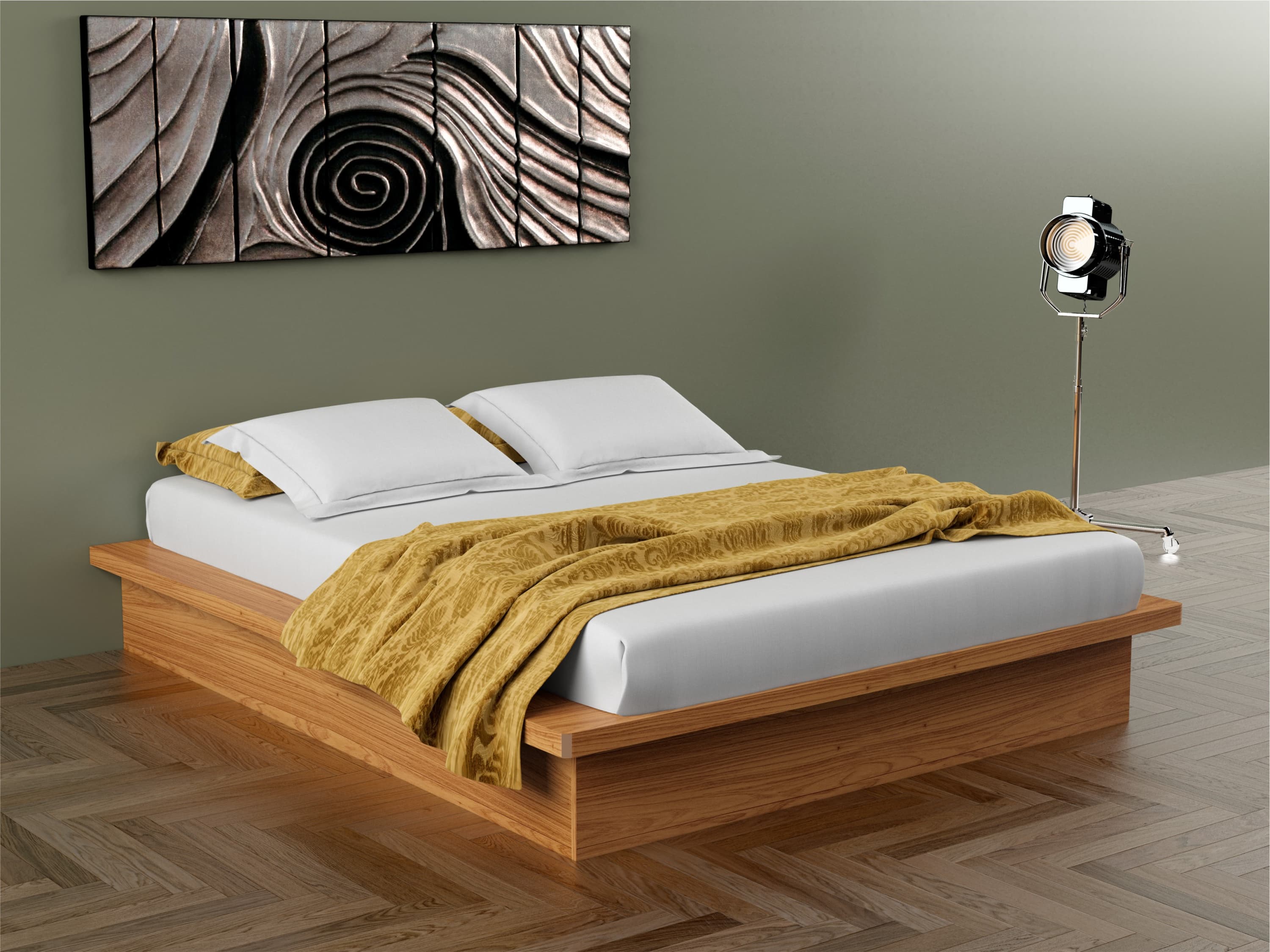 Cama Madeira 100% MDF - TW22
