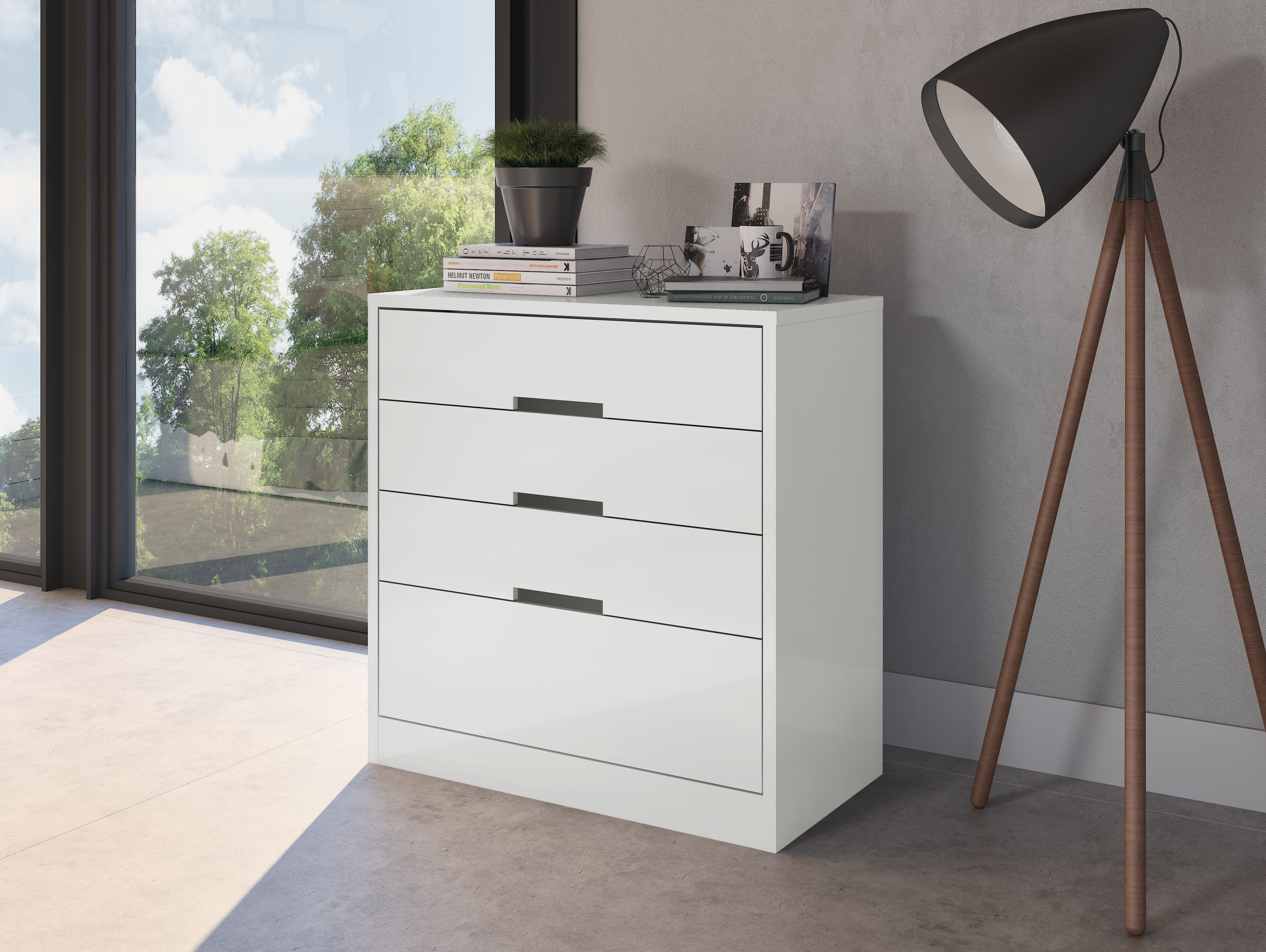 Cômoda 4 gavetas - S824 - Kappesberg